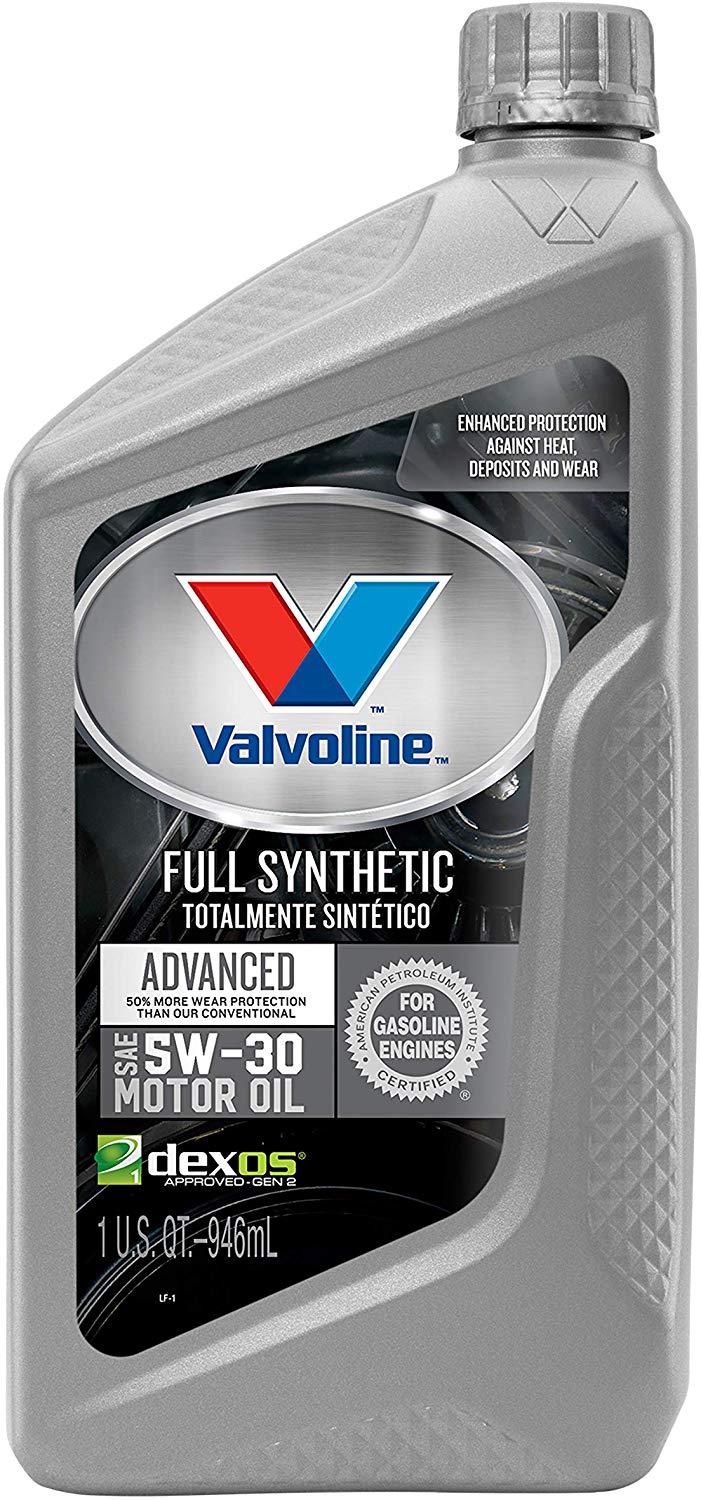 Valvoline Advanced Full Synthetic SAE 5W-30 Motor Oil 1 QT