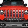Hooke Road Grill Mesh Insert Front Grille Bug Screen Deflector Compatible with Jeep Wrangler JL/Gladiator JT 2018 2019 2020 2021 - Blue & Black,US Flag