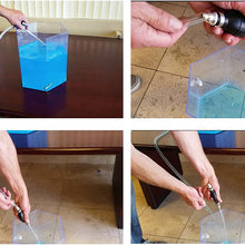 Plumber’s Siphon Pro - Gas, Oil, Water - Up to 3.5 Gl. Per Min. ONLY Siphon With Multi-size Tip Designed to Fit Any Hose. Comes with 9 ft. Hose. Brass Tip Weight and Extender – See Video in Pictures