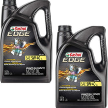 La Rosticceria Edge 5W-40 Advanced Full Synthetic Motor Oil, 5 Quart (Pack of 2)