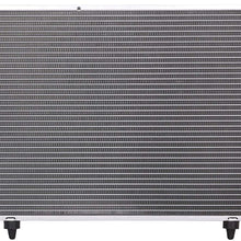 Lynol Cooling System Premium Complete Aluminum AC Condenser Replacement Compatible With 2002-2006 Camry 04-08 Solara 02-06 ES300 ES330 L4 2.4L V6 3.3L TO3030183