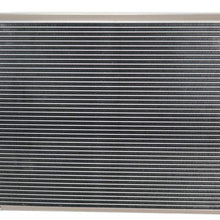 OzCoolingParts 4 Row Core Aluminum Radiator + 2 x 12" Fan w/Shroud(Cover) + Thermostat Kit for 1960-1990 61 62 65 66 87 88 89 Chevy Chevelle El Camino Truck Buick Cadillac Oldsmobile Pontiac and More