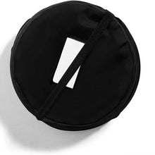 FH Group FH1120BLACK Auto Car Trash Can Portable Collapsible Car Trash Can Waterproof Garbage Container Small, Black Color