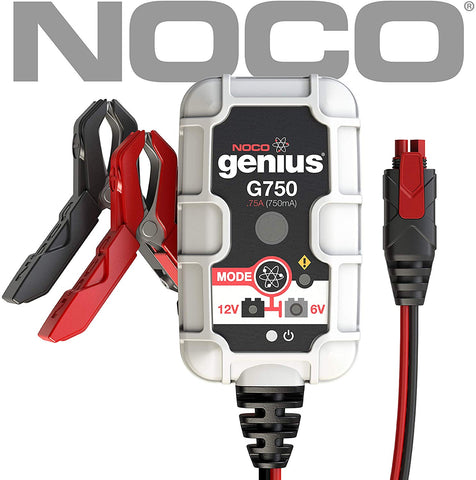 NOCO Genius G750 6V/12V .75 Amp Battery Charger and Maintainer