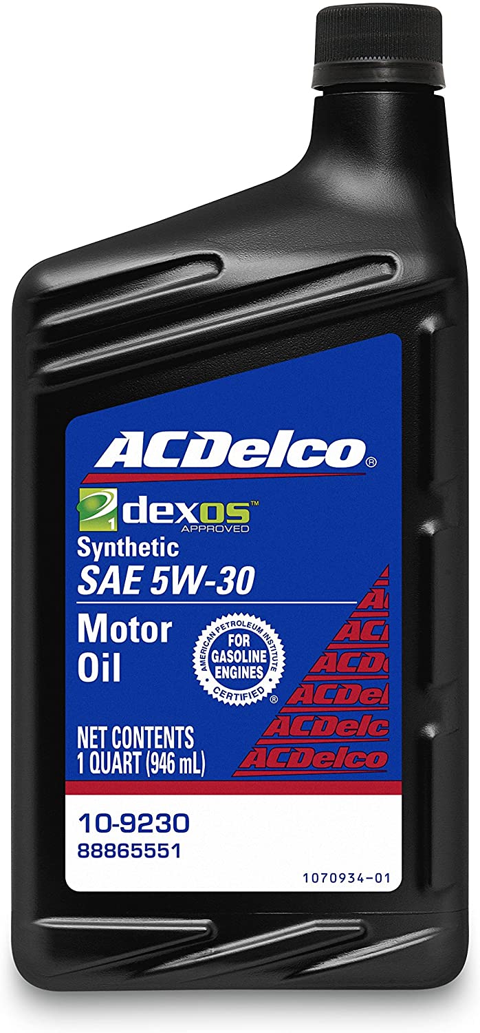 ACDelco 10-9230 5W-30 Synthetic Motor Oil - 1 qt