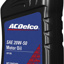 ACDelco 10-9206 Professional 20W-50 Conventional Motor Oil - 1 qt
