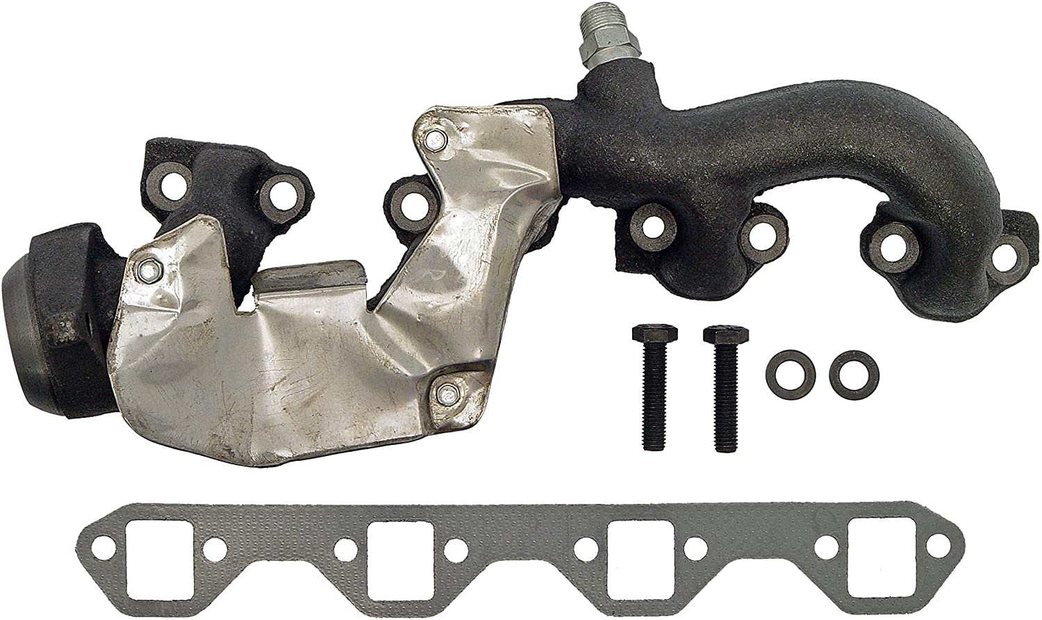 Dorman 674-329 Passenger Side Exhaust Manifold Kit For Select Ford / Mercury Models,Black