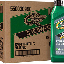 Quaker State Synthetic Blend 5W-30 Motor Oil (1-Quart, Case of 6)