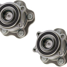 Pair Set of 2 Rear Wheel Bearing Hub Assy Kit for Nissan Murano Quest FWD