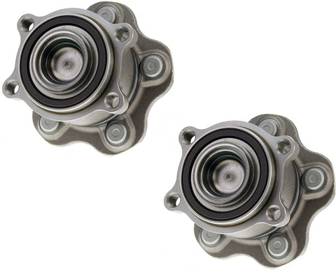 Pair Set of 2 Rear Wheel Bearing Hub Assy Kit for Nissan Murano Quest FWD