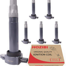 HOZIBI 1PCS Ignition Coil Compatible with 2006-2010 Dodge Charger Magnum Nitro Chrysler 300 Sebring V6 4.0L 2.7L 3.5L 4606869AA UF502