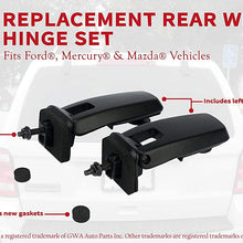 Rear Window Hinge Set - Fits Ford Escape, Mercury Mariner, Mazda Tribute 2008, 2009, 2010, 2011, 2012 - Replaces 8L8Z78420A68C and 8L8Z78420A68D - Hinges for Rear Hatch Glass, Tailgate and Liftgate