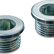 Kuryakyn 509 Motorcycle Oxygen Sensor Component: 18mm O2 Sensor Bung Plugs for Crusher Exhaust, 1 Pair
