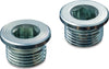 Kuryakyn 509 Motorcycle Oxygen Sensor Component: 18mm O2 Sensor Bung Plugs for Crusher Exhaust, 1 Pair