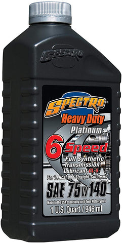 Spectro Oil R.HDPG6 Heavy Duty Platinum Full Synthetic 6spd Trans Lube 1 Quart