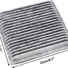 White FD811 Cabin air filter for Mazda 3,6,CX-5, Replacement for CF11811,KD45-61-J6X