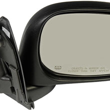 Dorman 955-1376 Passenger Side Power Door Mirror - Heated/Folding for Select Dodge Models, Black