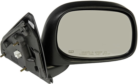 Dorman 955-1376 Passenger Side Power Door Mirror - Heated/Folding for Select Dodge Models, Black
