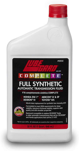 Lubegard 69032 Complete Full Synthetic Automatic Transmission Fluid - 32 oz.