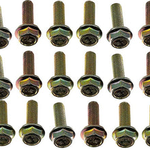 APDTY 134156 Engine Oil Pan Bolt Set Of 32 Fits 1999-2010 Vehicles With 6.7L Cummins Diesel Engine (Ram 2500 3500 4500 5500 Pickup; Size M8x1.25x.25; Replaces 04429860 ; 05086855AA; 68038160AA)