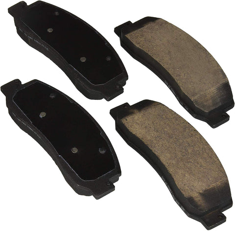 Bosch BE1069H Blue Disc Brake Pad Set with Hardware for 2005-09 Ford F-250/F350 Super Duty - FRONT