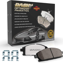 Dash 4 CFD1303 Premium Brake Pad, Optimizer: Ceramic