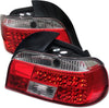 BMW E39 5-Series 97-03 LED Tail Lights - Red Clear (Red Clear)