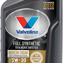 Valvoline Modern Engine SAE 5W-30 Full Synthetic Motor Oil 1 QT, Case of 6
