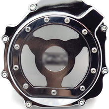 HTTMT MT049A- Engine Stator Cover See Through Compatible with Suzuki 2005 2006 2007 2008 Gsxr 1000 Chrome