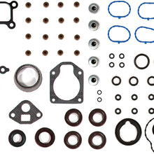 Evergreen Engine Rering Kit FSBRR4038EVE��� Compatible With 01-05 Honda Civic 1.7 SOHC D17A1 Full Gasket Set, Standard Size Main Rod Bearings, Standard Size Piston Rings