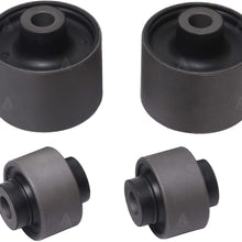 AUTOACER - 4 Piece Front Lower Forward & Rearward Control Arm Bushing Kit - Compatible with Nissan Altima Maxima Murano
