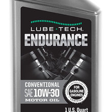 Lube-Tech 161941 Endurance 10W-30 Conventional Motor Oil (Pack of 6)