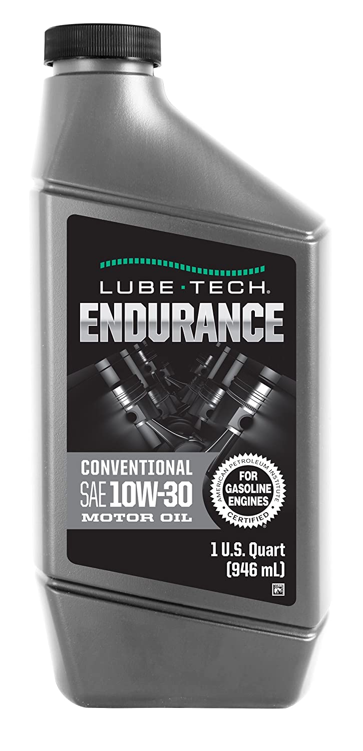 Lube-Tech 161941 Endurance 10W-30 Conventional Motor Oil (Pack of 6)