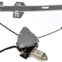 Dorman 748-131 Front Driver Side Power Window Motor and Regulator Assembly for Select Honda Models, Black