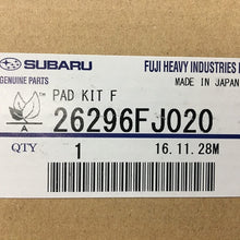 Subaru Genuine OEM Subaru Forester Impreza Brz Crosstrek Front Brake Pad 26296FJ020 Set 2014-2018