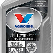 Valvoline Advanced Full Synthetic SAE 5W-20 Motor Oil 1 QT