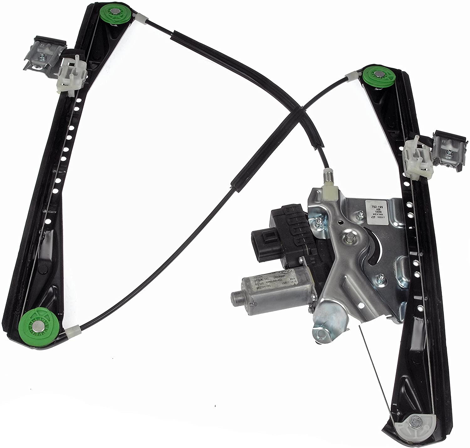 Dorman 751-199 Front Passenger Side Power Window Motor and Regulator Assembly for Select Lincoln Models