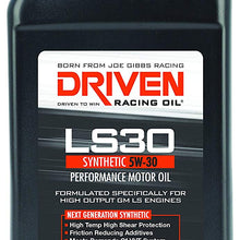 Driven Racing Oil 02906 LS30 High Zinc Synthetic (5w-30 Quart), 1 quart