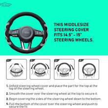 FH Group FH2010BLUE Universal Steering Wheel Cover