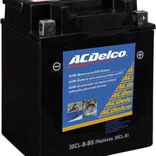 ACDelco ATX30CLBBS Specialty AGM Powersports JIS 30CL-B-BS Battery