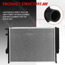 1841 Factory Style Aluminum Radiator Replacement for 92-00 BMW E36/M3/Z3 AT/MT