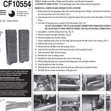 FRAM Fresh Breeze Cabin Air Filter Replacement for Car Passenger Compartment w/ Arm and Hammer Baking Soda, Easy Install, CF11182 for Select Acura and Honda Vehicles