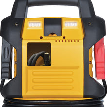 DEWALT DXAEJ14 Digital Portable Power Station Jump Starter: 1400 Peak/700 Instant Amps, 120 PSI Digital Air Compressor, 3.1A USB Ports, Battery Clamps