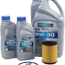 Blau J1A5091-A Motor Oil Change Kit - Compatible with 2007-10 Audi Q7 w/ 6 Cylinder 3.6L Engine 5w30
