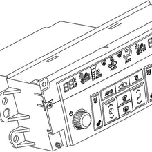 ACDelco 15-73523 GM Original Equipment Heating and Air Conditioning Control Panel with Driver and Passenger Seat Heater