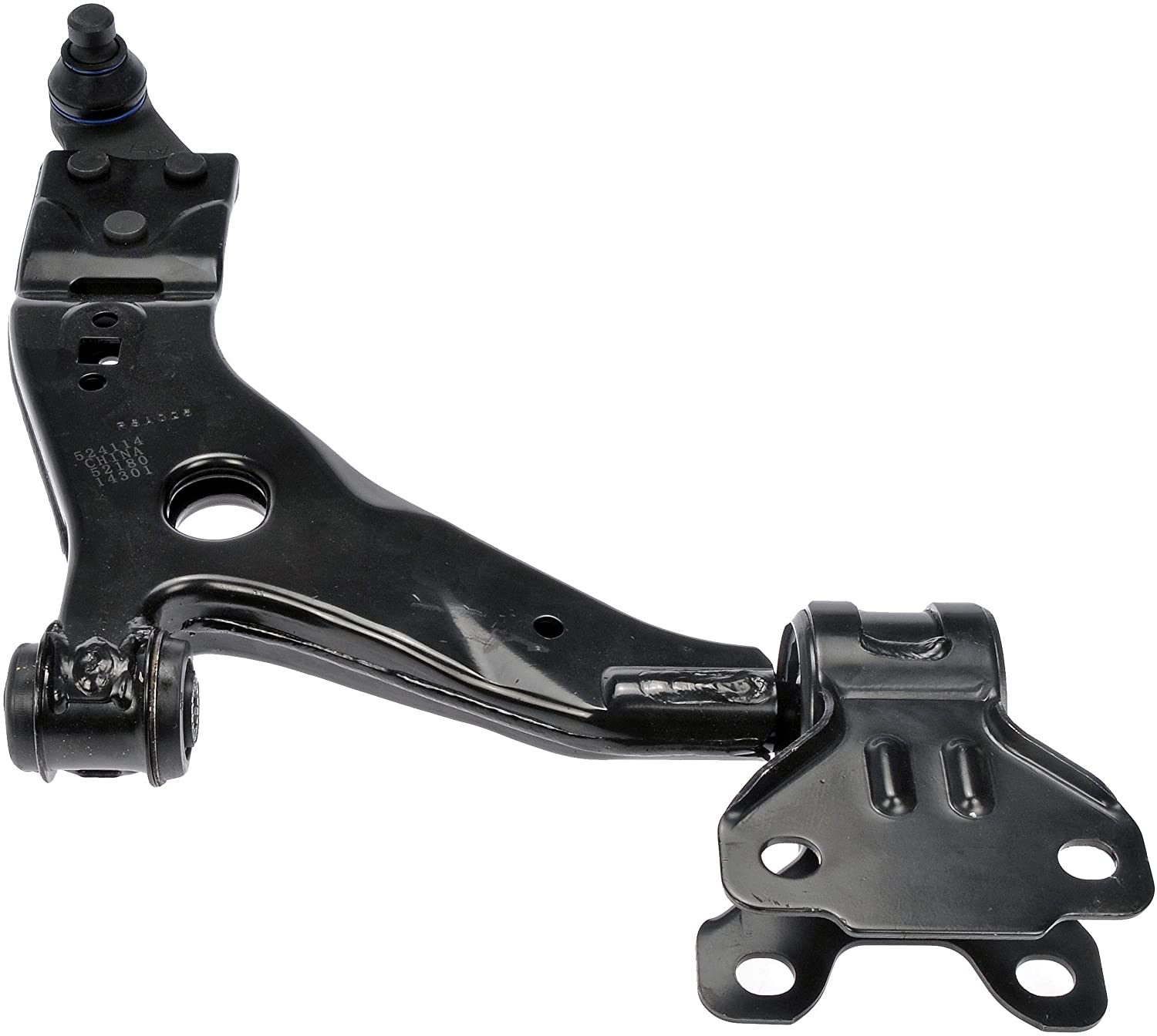 Dorman 524-114 Front Passenger Side Lower Suspension Control Arm and Ball Joint Assembly for Select Ford Models