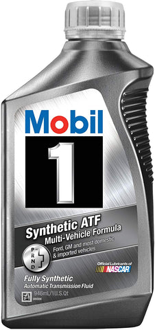 Mobil 1 112980 Synthetic Automatic Transmission Fluid - 1 Quart