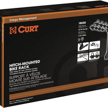 CURT 18030 Extendable Trailer Hitch Bike Rack Mount, Fits 1-1/4, 2-Inch Receiver, 2 or 4 Bicycles
