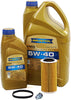 Blau J1A5090-E Motor Oil Change Kit - Compatible with 2010-14 VW Jetta VI w/ 5 Cylinder 2.5L Engine - 5w40