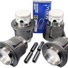 Moresa 311198069FD 85.5mm Piston and Liner Set for VW Beetle
